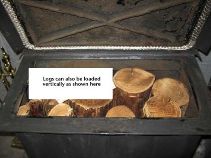 Sedore Biomass Stove - Vertical Feed Logs