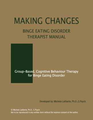 Binge Eating Disorder Therapist Manual