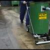 Clean wet and dry waste from warehouse floors with the Big Brute Floor Brush and Floor Squeegee