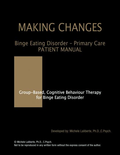 Binge Eating Disorder Primary Care Patient Manual